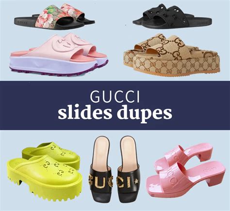 gucci snake wedges knockoff|Gucci slide dupe list.